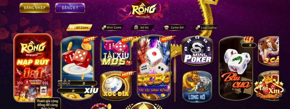 Hướng dẫn tải app cổng game Rồng Vàng Club